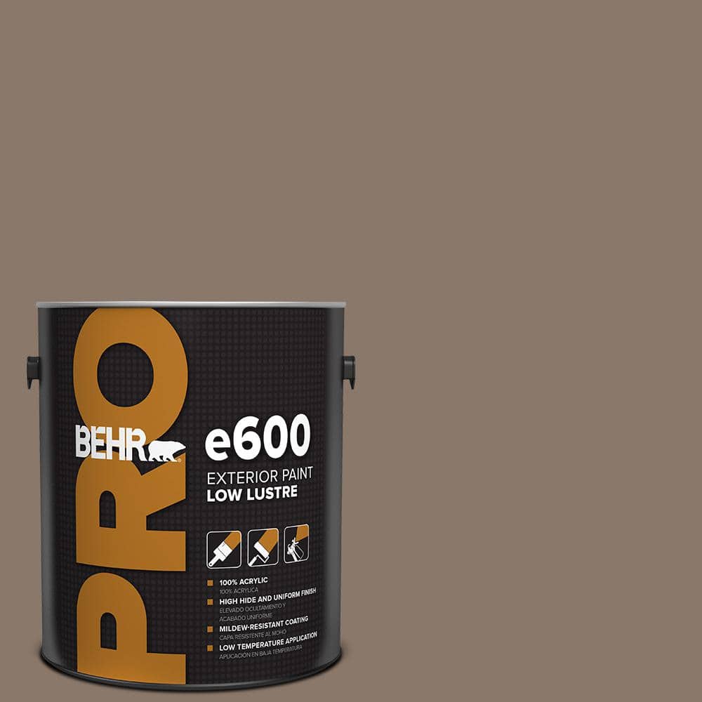 BEHR PRO 1 gal. #N210-5 Caffeine Low Luster Exterior Paint