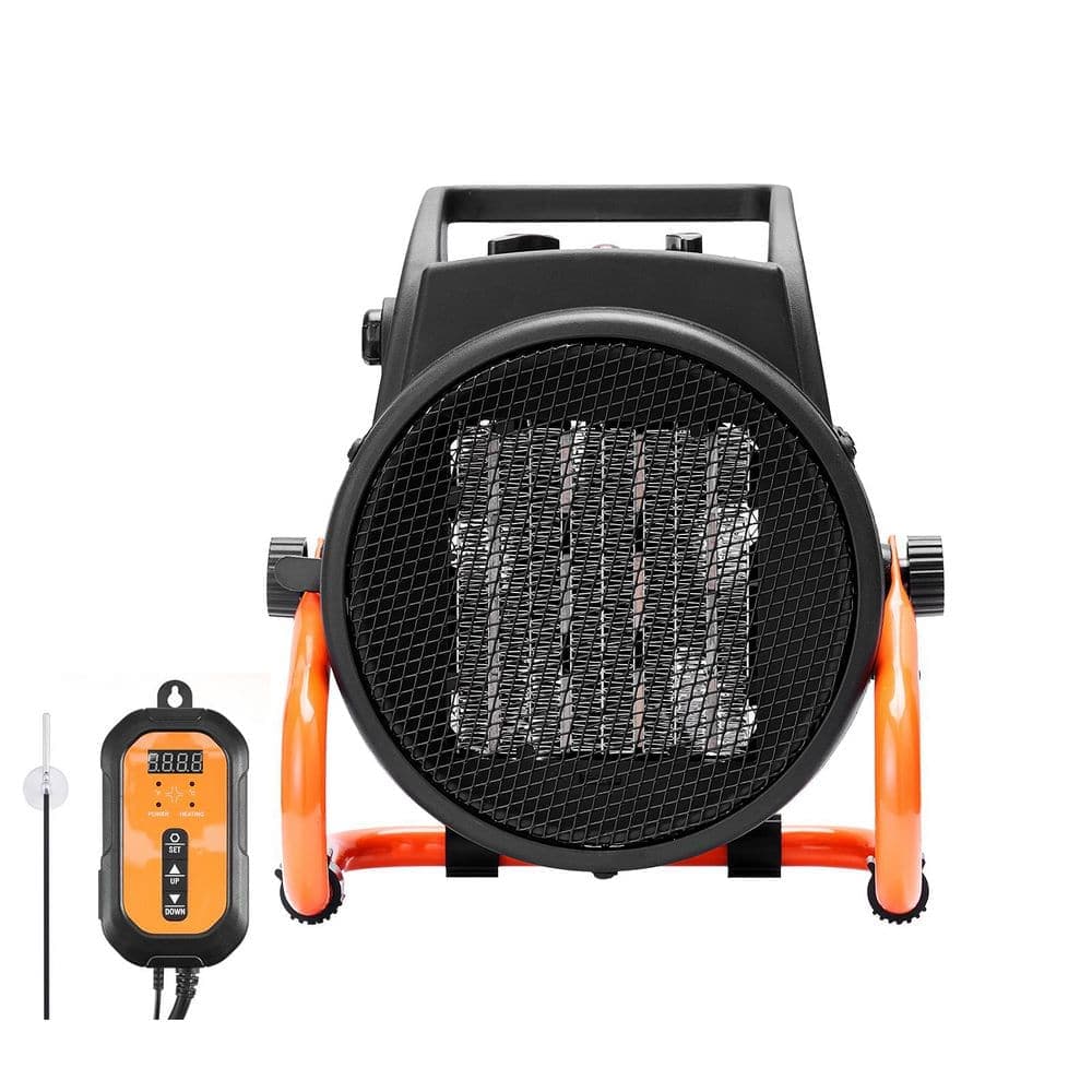 SVOPES Greenhouse Heater with Thermostat, 3-Speed Setting Small Grow Tent Heater, 1500-Watt PTC Fast Heating (1)