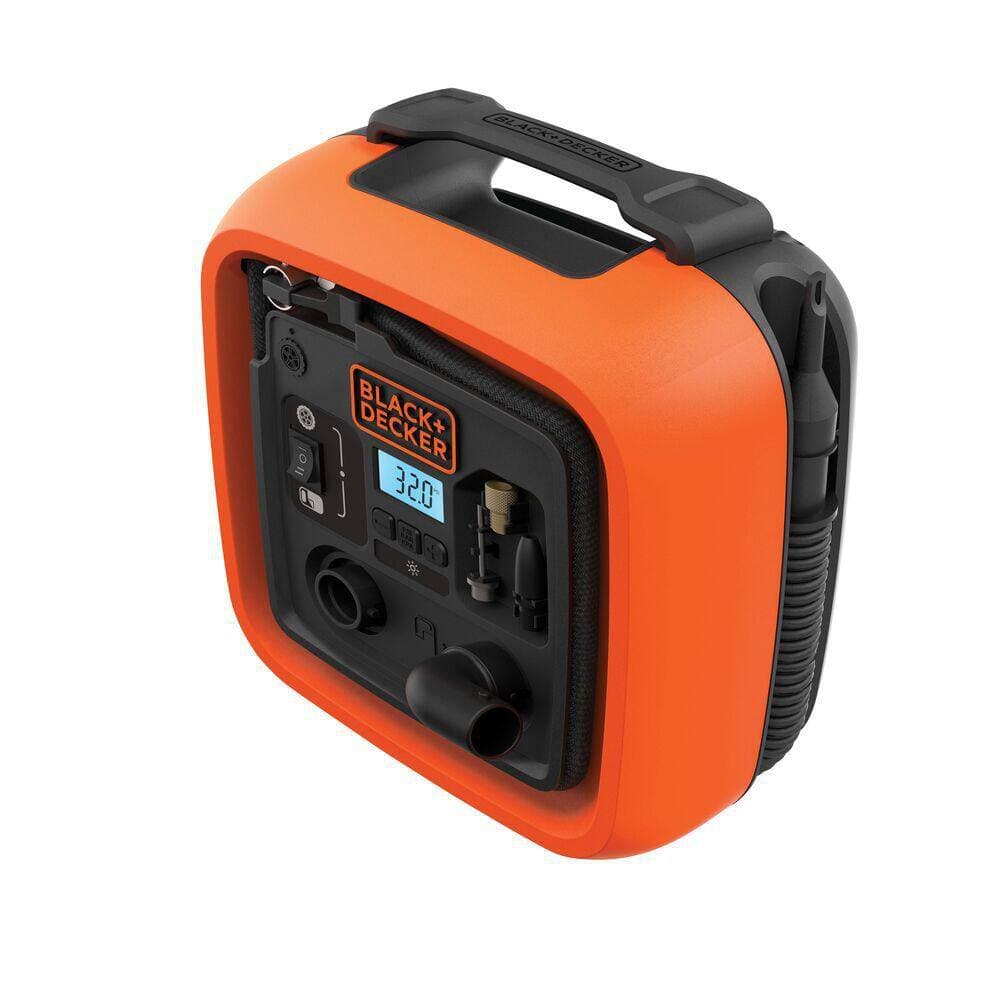 BLACK+DECKER 12-Volt Corded Inflator (3)