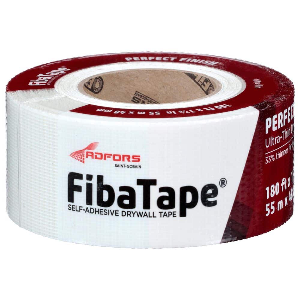 Saint-Gobain ADFORS FibaTape Perfect Finish 1-7/8 in. x 180 ft. Self-Adhesive Mesh Drywall Joint Tape