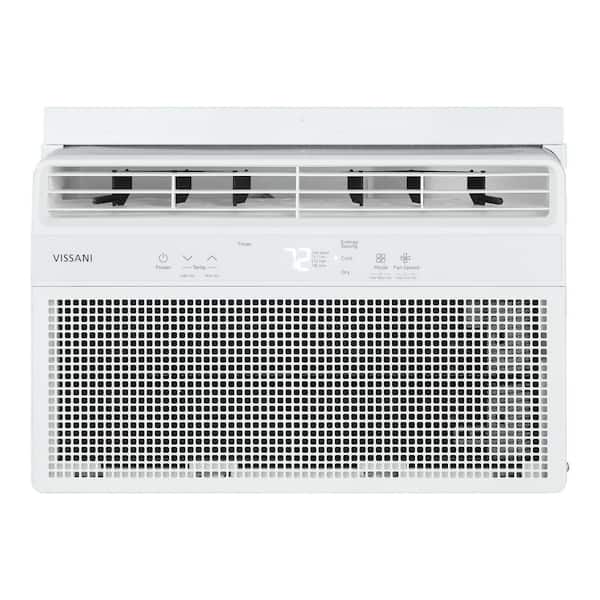 Vissani 6,000 BTU 115-Volt Window Air Conditioner for 250 sq. ft. Rooms with Remote in White (2)