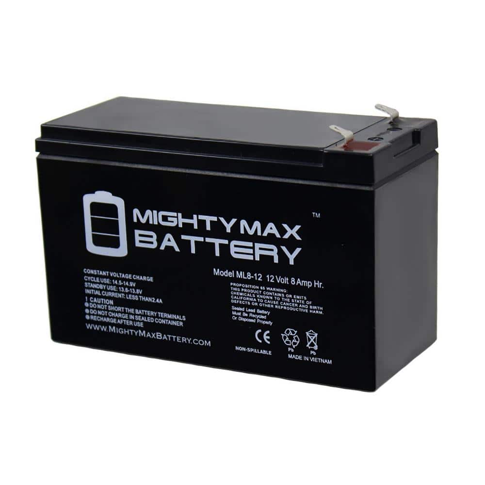 MIGHTY MAX BATTERY 12-Volt 8Ah Replacement Battery for Tripp Lite INTERNET500i, INTERNET750U