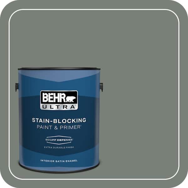 BEHR PREMIUM PLUS #HDC-AC-22 Cedar Forest Enamel Low Odor & Primer (2)