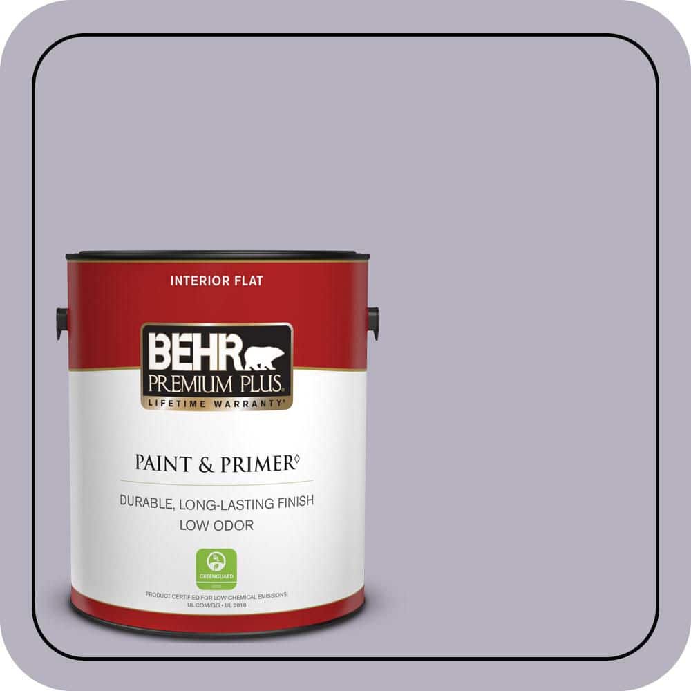 BEHR PREMIUM PLUS 1 gal. #N560-2 Coveted Gem Flat Low Odor Interior Paint & Primer