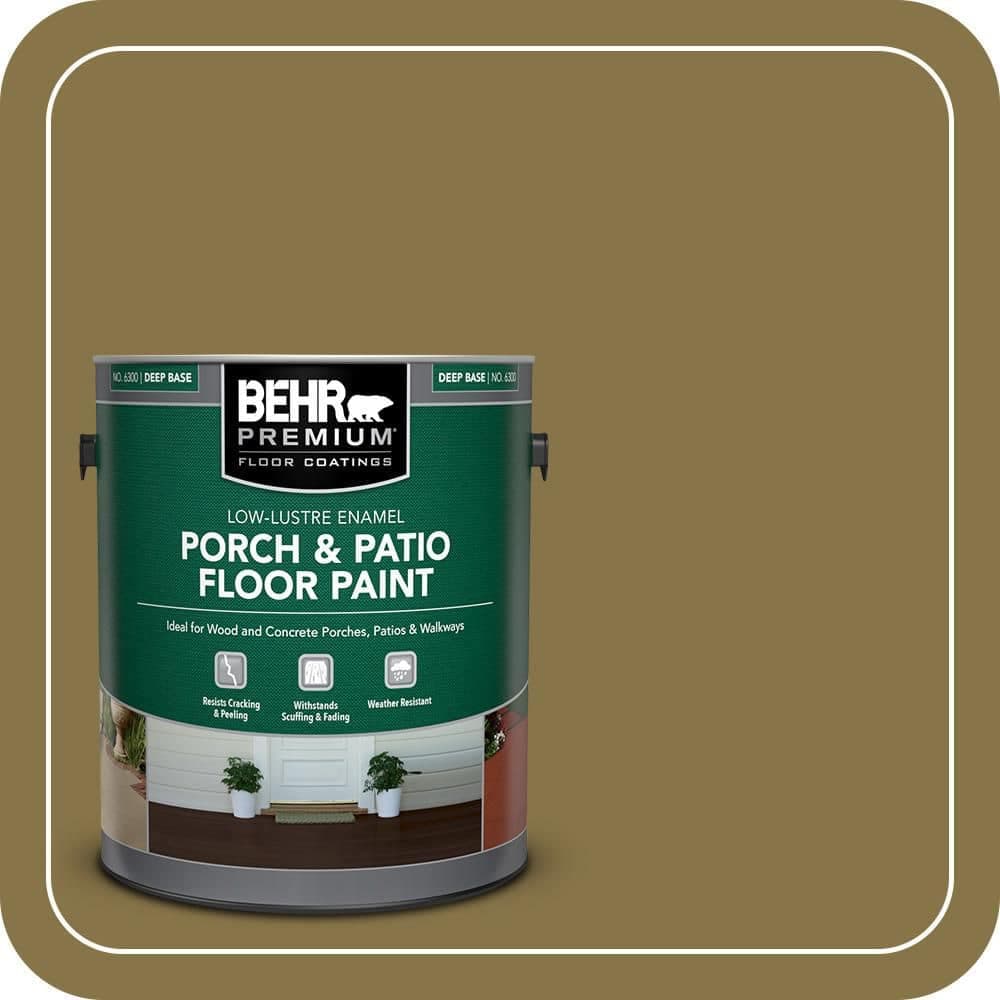 BEHR PREMIUM #PPU6-20 Textured Low-Lustre Enamel Interior/Exterior Porch and Patio Anti-Slip Floor Paint (1)