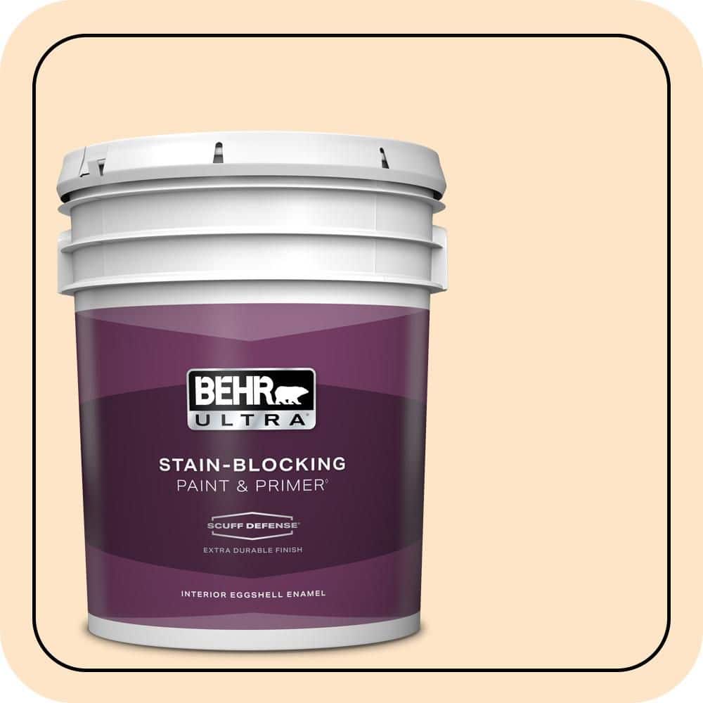 BEHR ULTRA 5 gal. #P230-2 Sour Tarts Extra Durable Eggshell Enamel Interior Paint & Primer