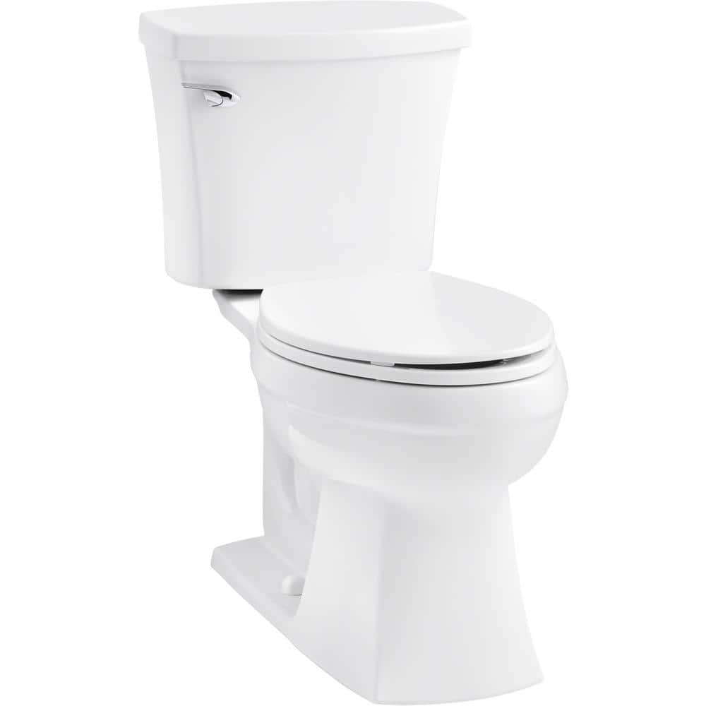 KOHLER Kelston Elongated Toilet Bowl Only in White (3)