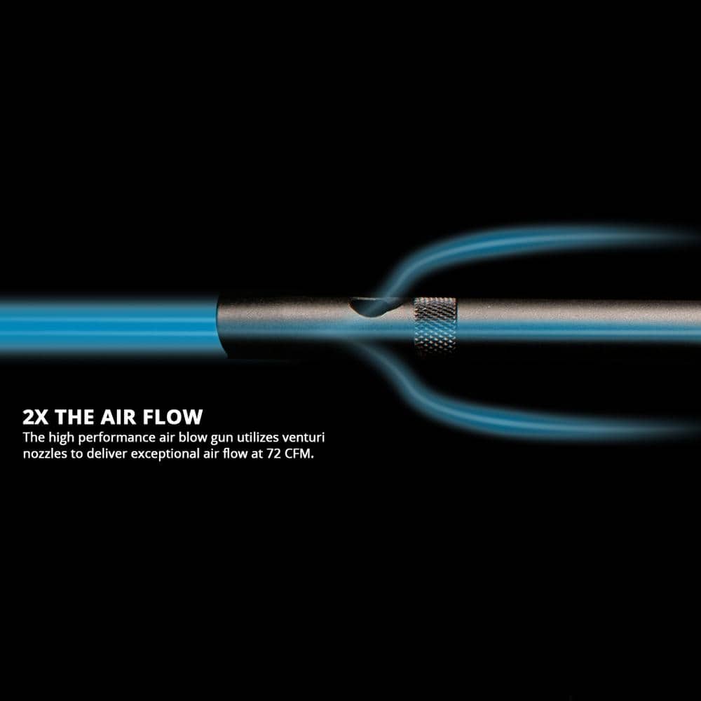 Capri Tools High Performance Air Blow Gun with Adjustable Air Flow and Extended Nozzle (3)