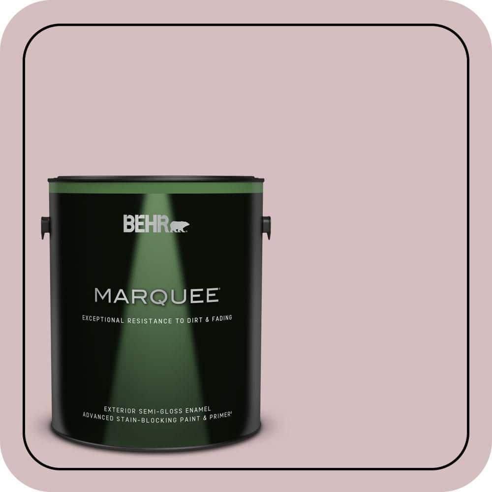 BEHR MARQUEE 1 gal. #PPU17-09 Embroidery Semi-Gloss Enamel Exterior Paint & Primer
