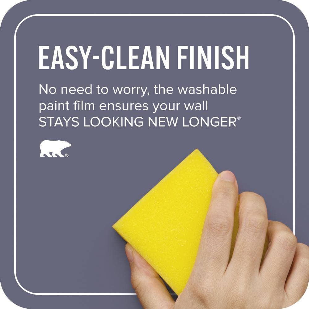 BEHR ULTRA 1 gal. #640F-6 Enchanted Evening Extra Durable Satin Enamel Interior Paint & Primer (4)