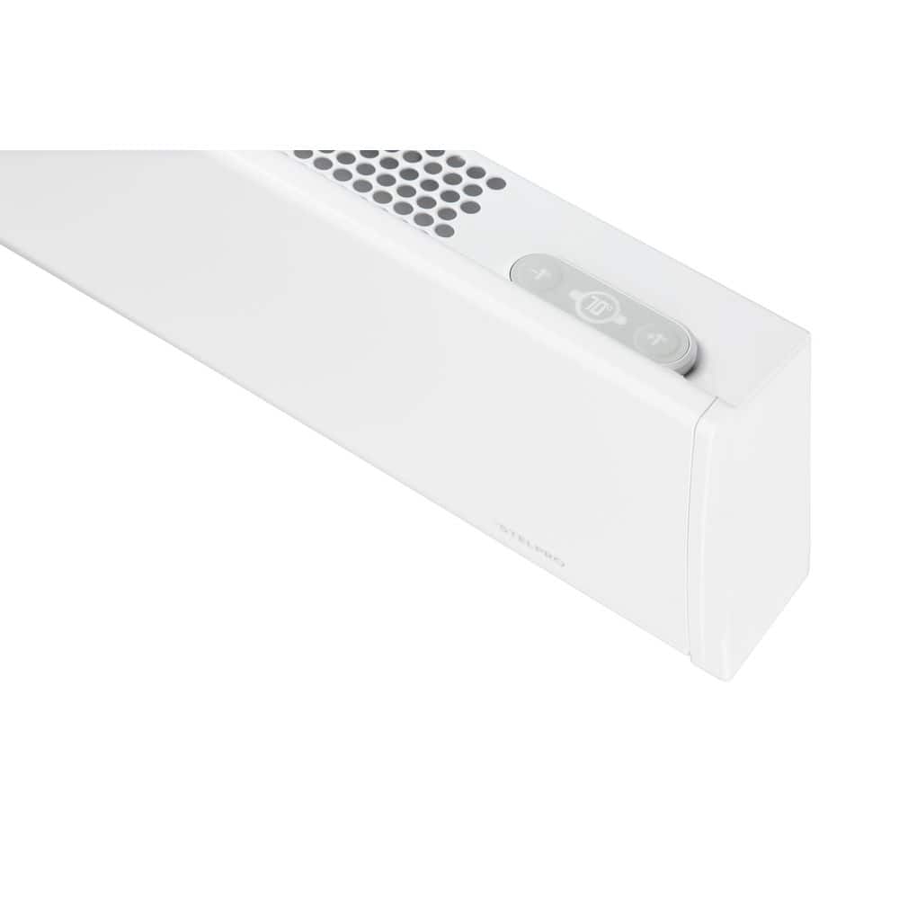 Stelpro Single-Pole 120/240-Volt Electronic Electric Baseboard Heater Built-in Thermostat in White (3)