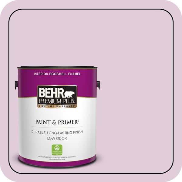 BEHR PREMIUM PLUS #M110-2 Cassia Buds Enamel Low Odor & Primer (2)