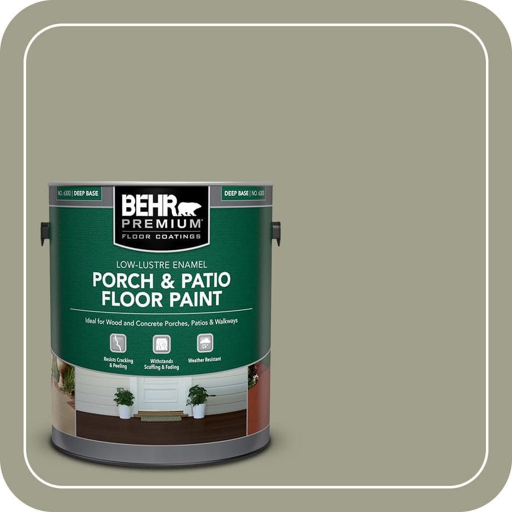 BEHR PREMIUM #BXC-82 Low-Lustre Enamel Interior/Exterior Porch and Patio Floor Paint (1)