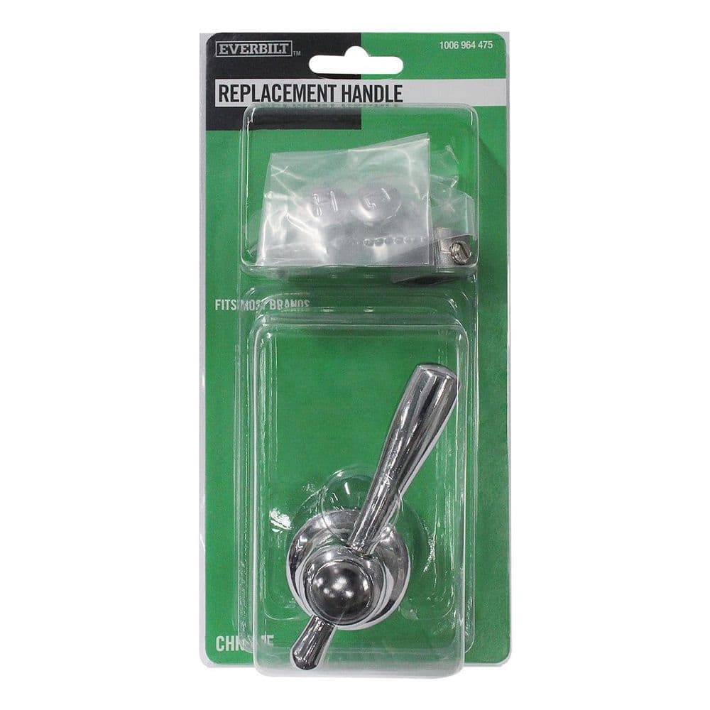 Everbilt Universal Faucet Lever Handle Replacement Kit in Chrome Finish (2)