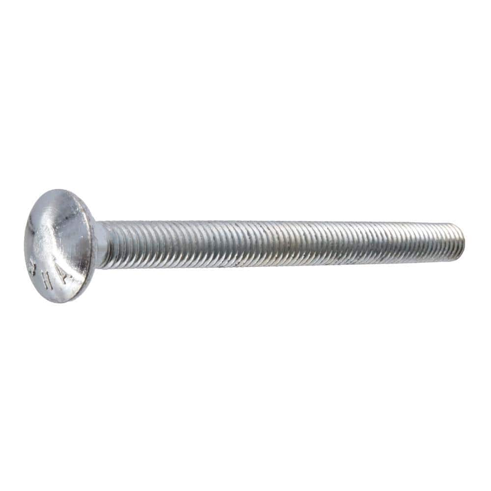 Everbilt 3/8 in.-16 x 5 in. Zinc Plated Carriage Bolt