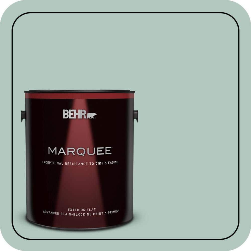 BEHR MARQUEE 1 gal. #480E-3 Marina Isle Flat Exterior Paint & Primer