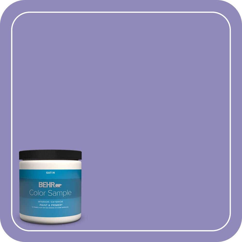 BEHR PREMIUM PLUS #630B-6 Butterfly Garden Enamel Low Odor & Primer (1)