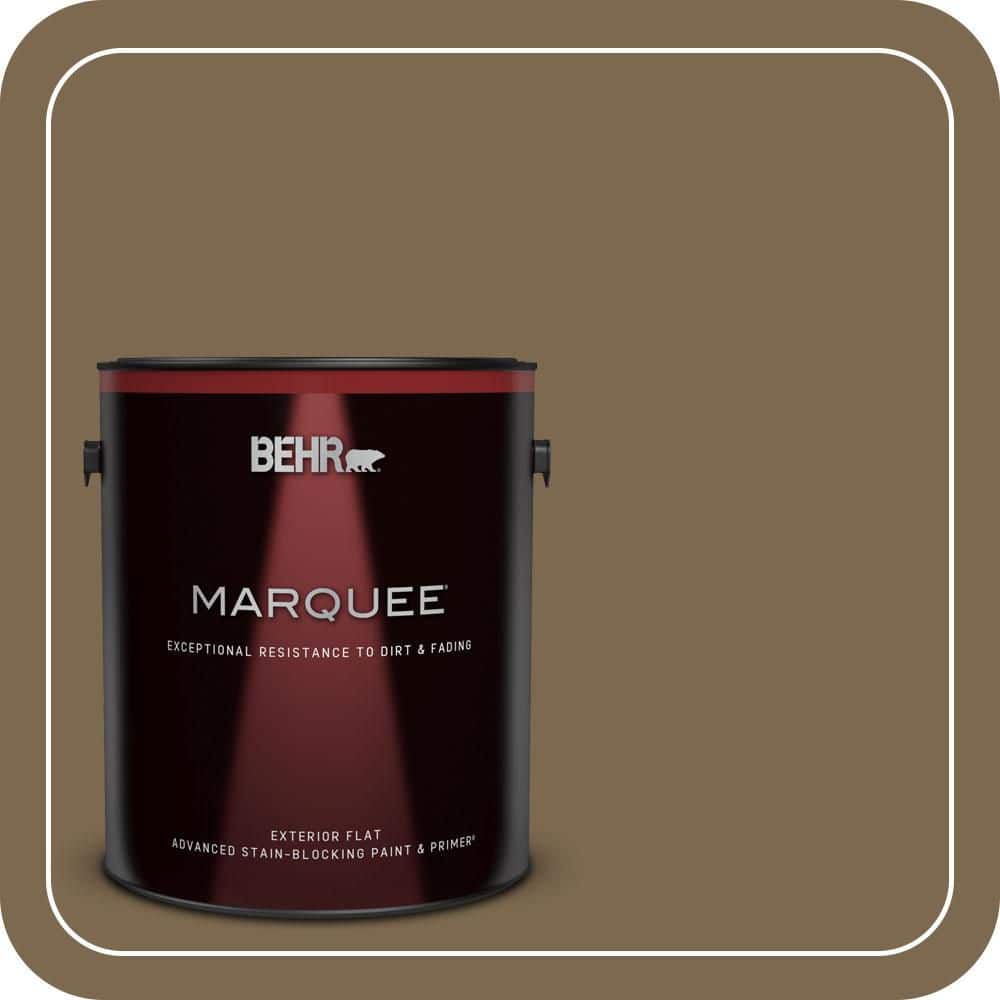 BEHR MARQUEE 1 gal. #N300-7 Mayan Ruins Flat Exterior Paint & Primer (1)