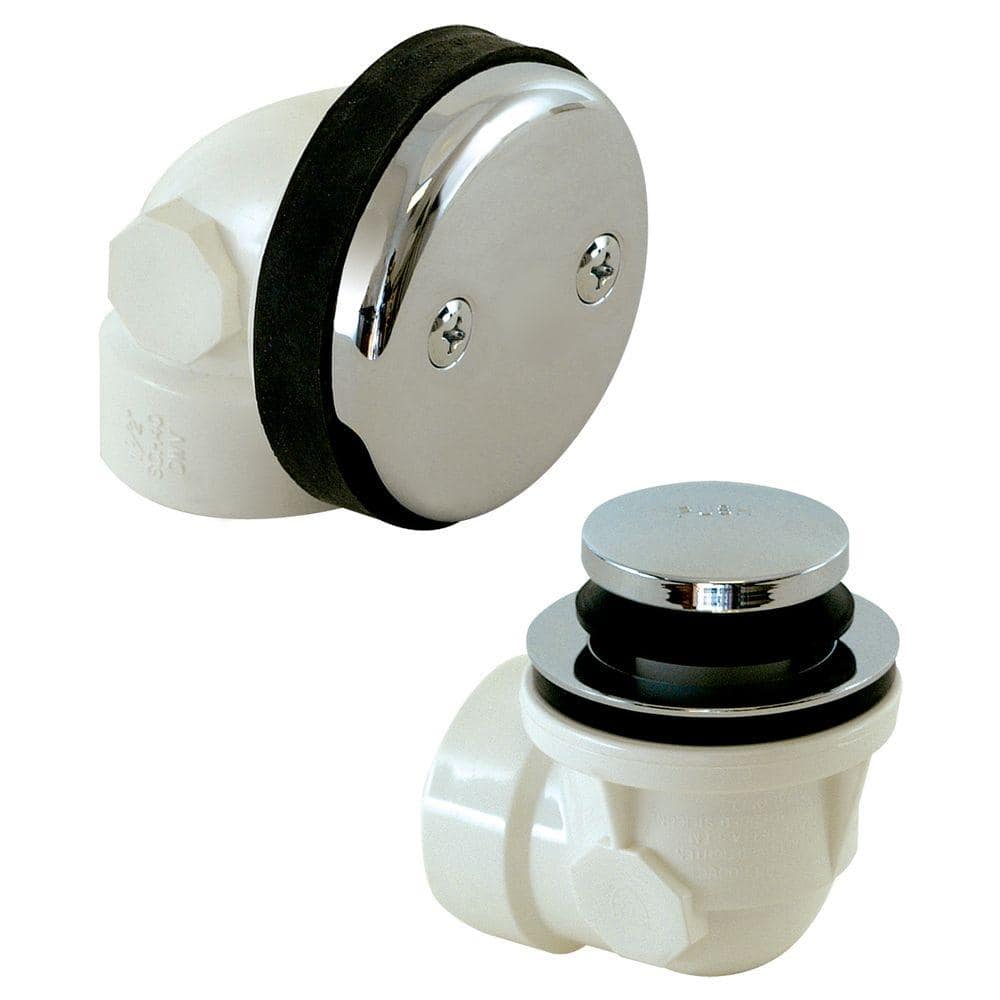EASTMAN 1-1/2 in. Sch. 40 PVC 2-Hole Bath Waste Kit