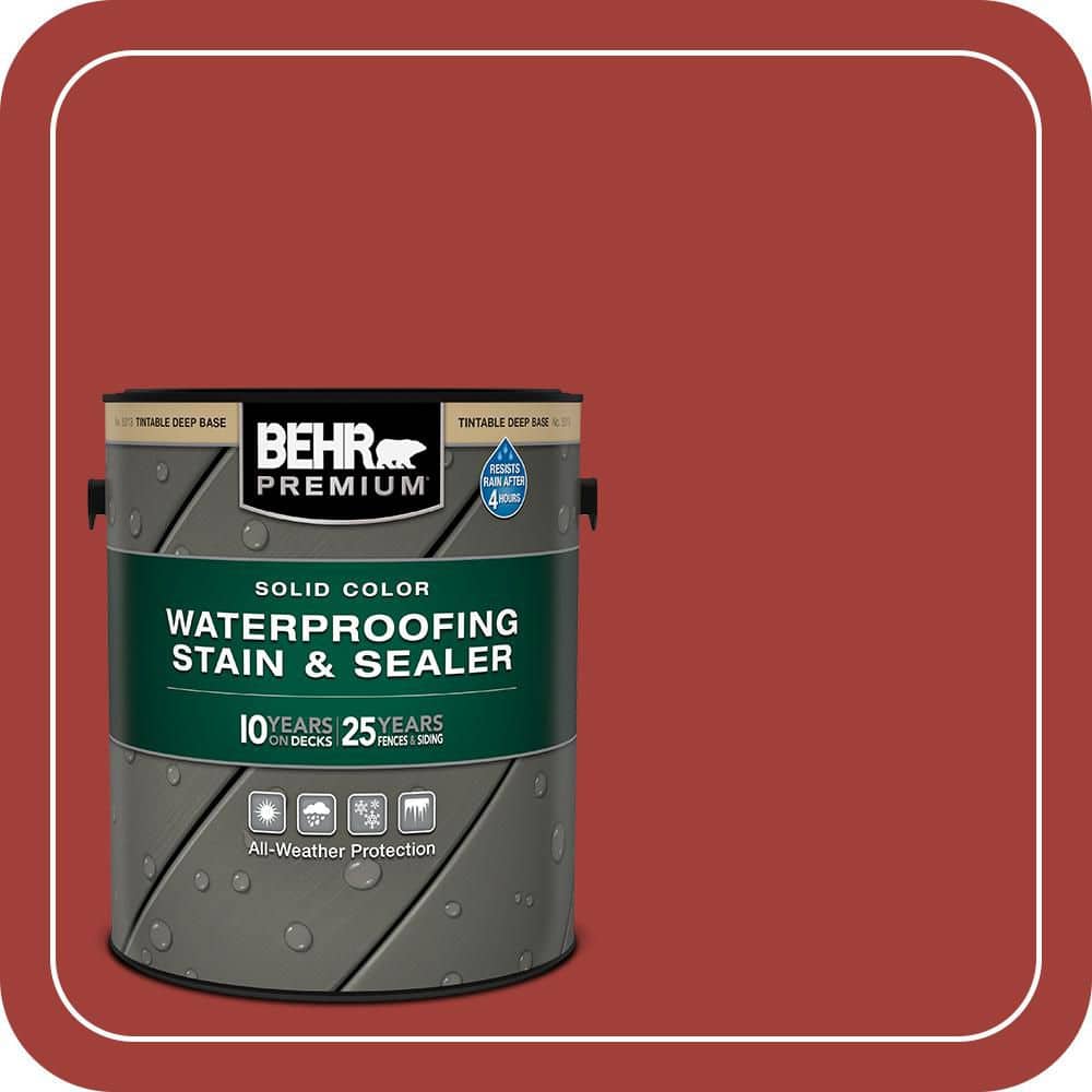 BEHR PREMIUM #PPU2-16 Color Waterproofing Exterior Wood Stain and Sealer