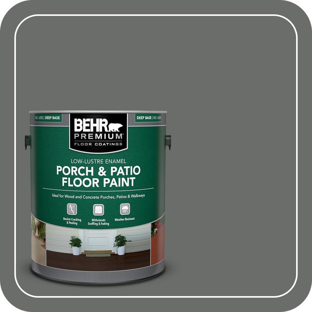BEHR PREMIUM #PPU25-03 Textured Low-Lustre Enamel Interior/Exterior Porch and Patio Anti-Slip Floor Paint (1)