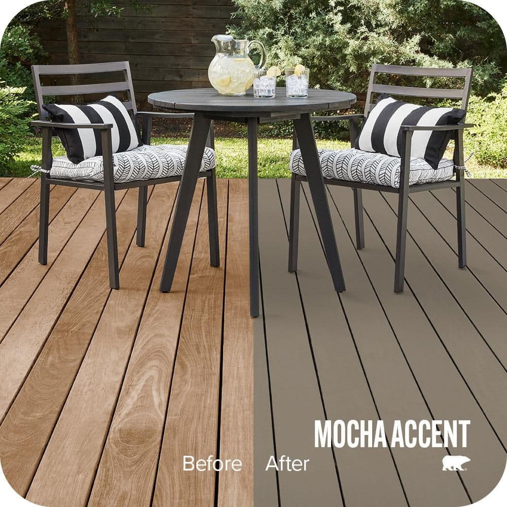 BEHR DECKplus #720D-5 Color Waterproofing Exterior Wood Stain (2)
