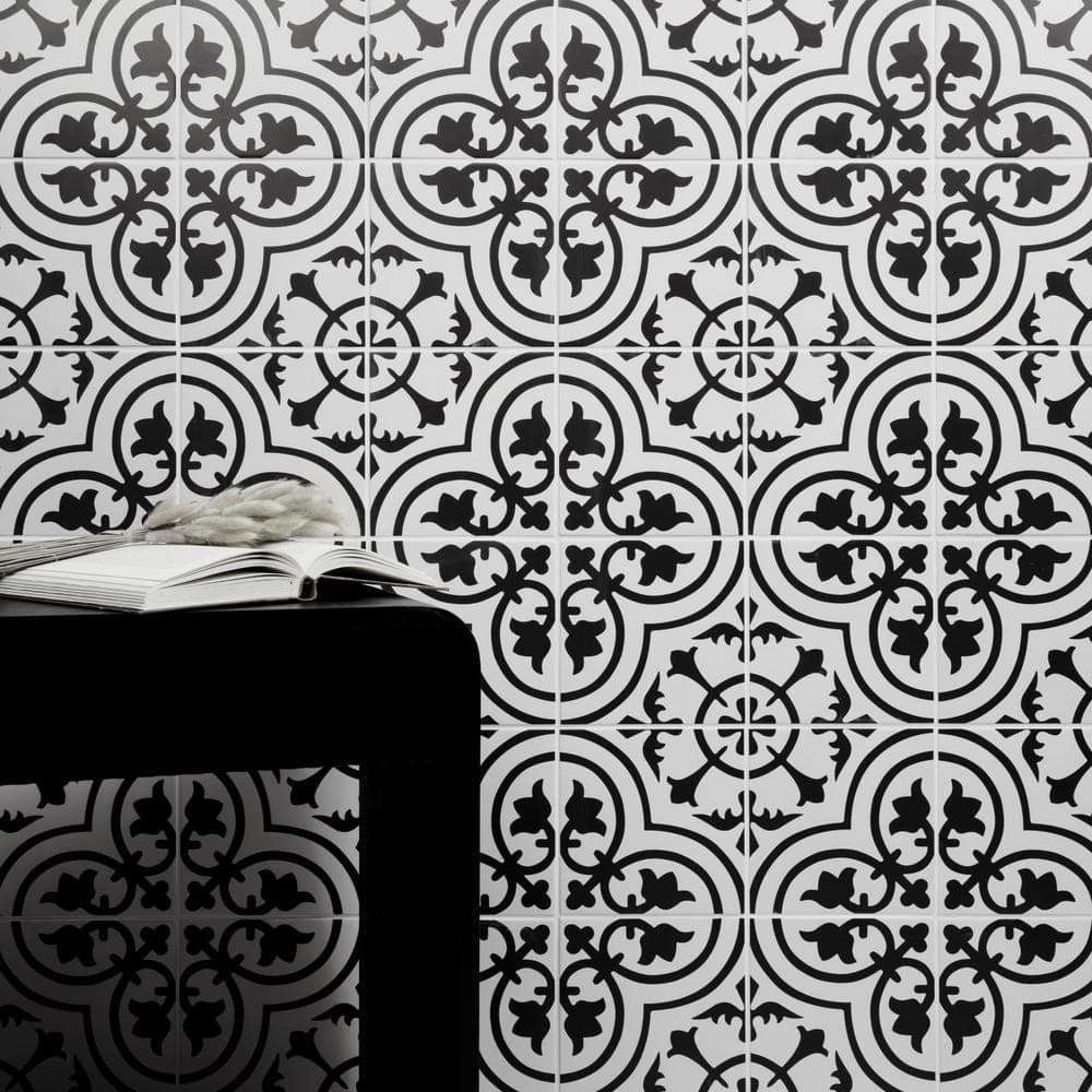 MSI Encaustic Amantus 8 in. x 8 in. Matte Porcelain Floor and Wall Tile (0.43 sq. ft./Each) (4)
