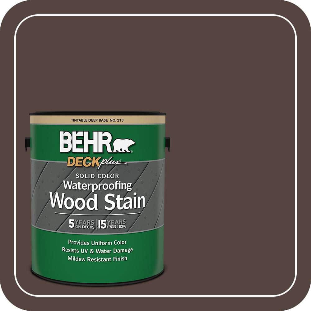 BEHR DECKplus #PFC-25 Color Waterproofing Exterior Wood Stain (1)