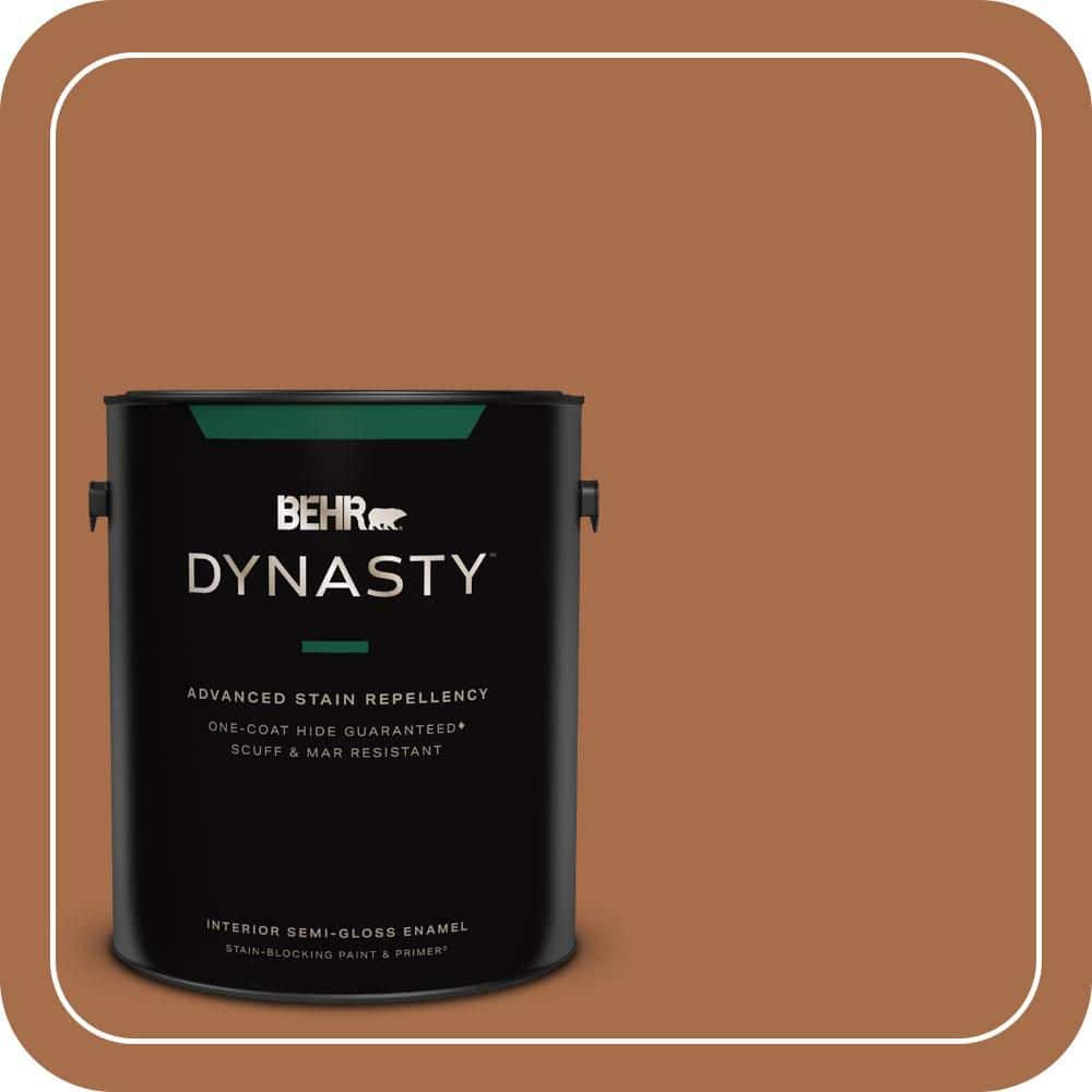 BEHR DYNASTY 1 gal. #T11-9 Drum Solo Semi-Gloss Enamel Interior Stain-Blocking Paint & Primer