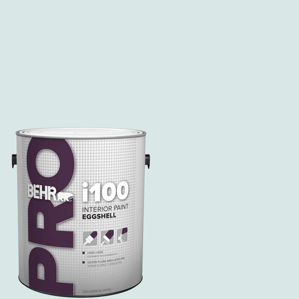BEHR PRO 1 gal. #500E-2 Aqua Breeze Eggshell Interior Paint