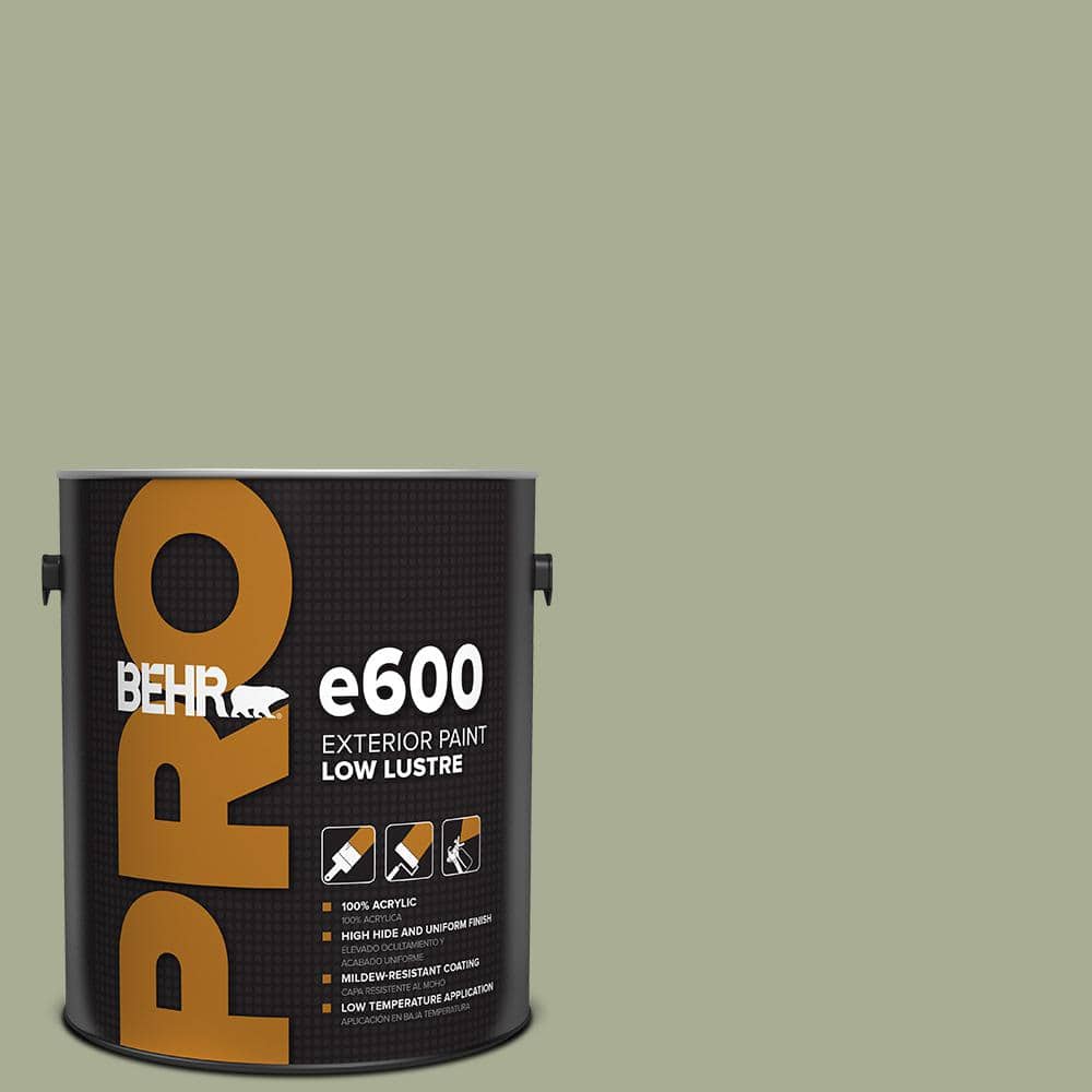 BEHR PRO 1 gal. #S380-4 Bay Water Low Luster Exterior Paint