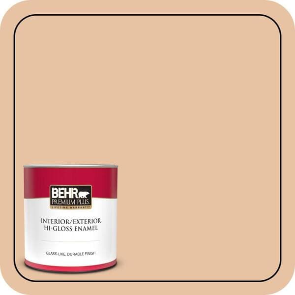 BEHR PREMIUM PLUS #260E-3 Pueblo Sand Enamel Low Odor & Primer (3)