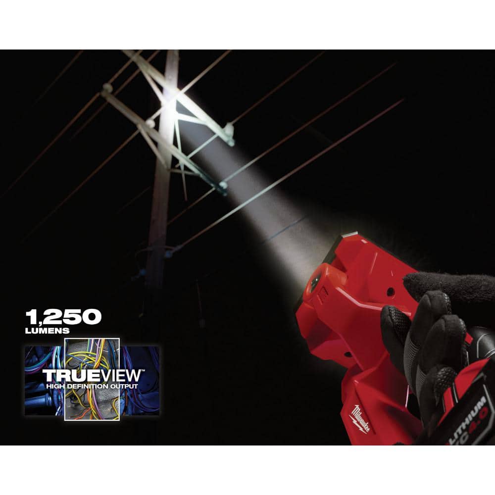 Milwaukee M18 18-Volt 1250 Lumens Lithium-Ion Cordless Search Light (Tool-Only) (4)