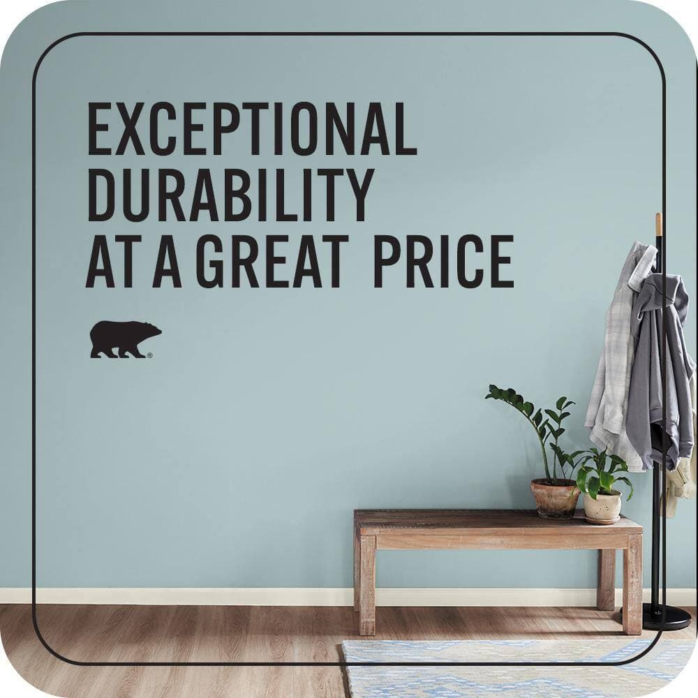 BEHR PREMIUM PLUS #PPU13-13 Oslo Blue Enamel EcoMix Plant-Based & Primer (4)