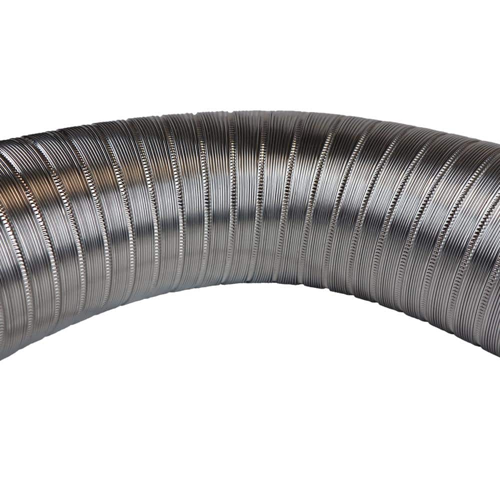 Rubber-Cal Aluminum Flex 280-Compressible- x 9.84 ft. Flexible Duct (2)