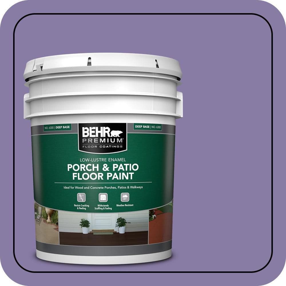 BEHR PREMIUM 5 gal. #M560-5 Second Pour Low-Lustre Enamel Interior/Exterior Porch and Patio Floor Paint (1)