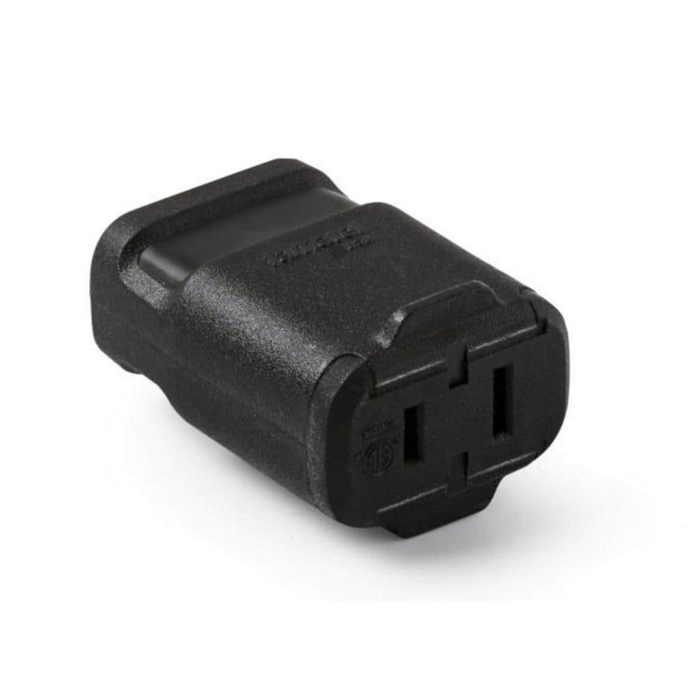 EasyLife Tech 15 Amp 125-Volt NEMA Connector Black