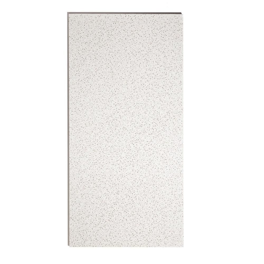 USG Ceilings 2 ft. 2 ft. Radar Basic Square Edge Lay-In Ceiling Tile, case of (64 sq. ft.) (1)