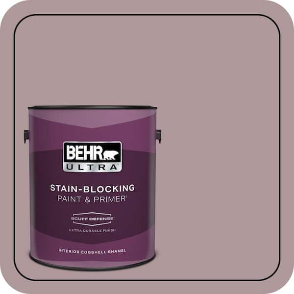 BEHR PREMIUM PLUS #110F-4 Heirloom Orchid Enamel Low Odor & Primer (3)