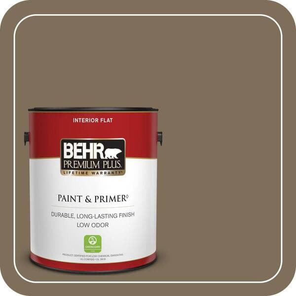 BEHR PREMIUM PLUS #710D-6 Butternut Wood Enamel Low Odor & Primer (4)
