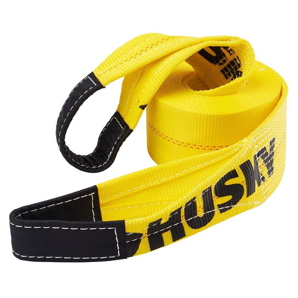 Husky 4 in. x 30 ft. Vehicle Recovery Strap (4)