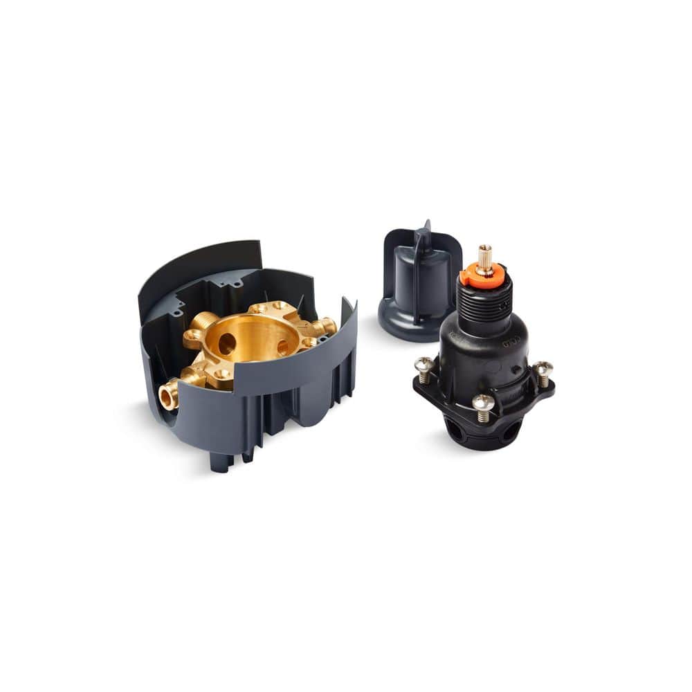 KOHLER 1/2 in. Brass Rite-Temp Pressure-Balancing Kit with PEX Expansion Connections