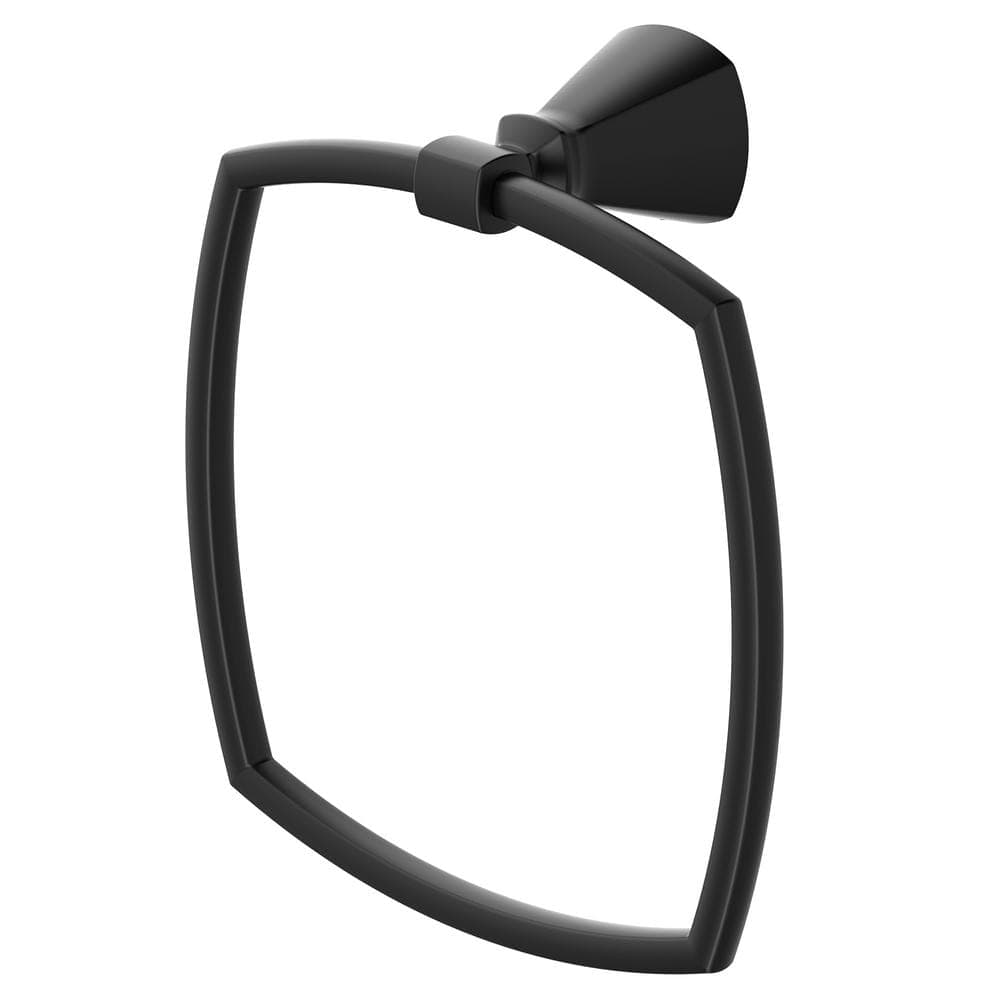 American Standard Edgemere Wall Mounted Towel Ring in Matte Black (2)