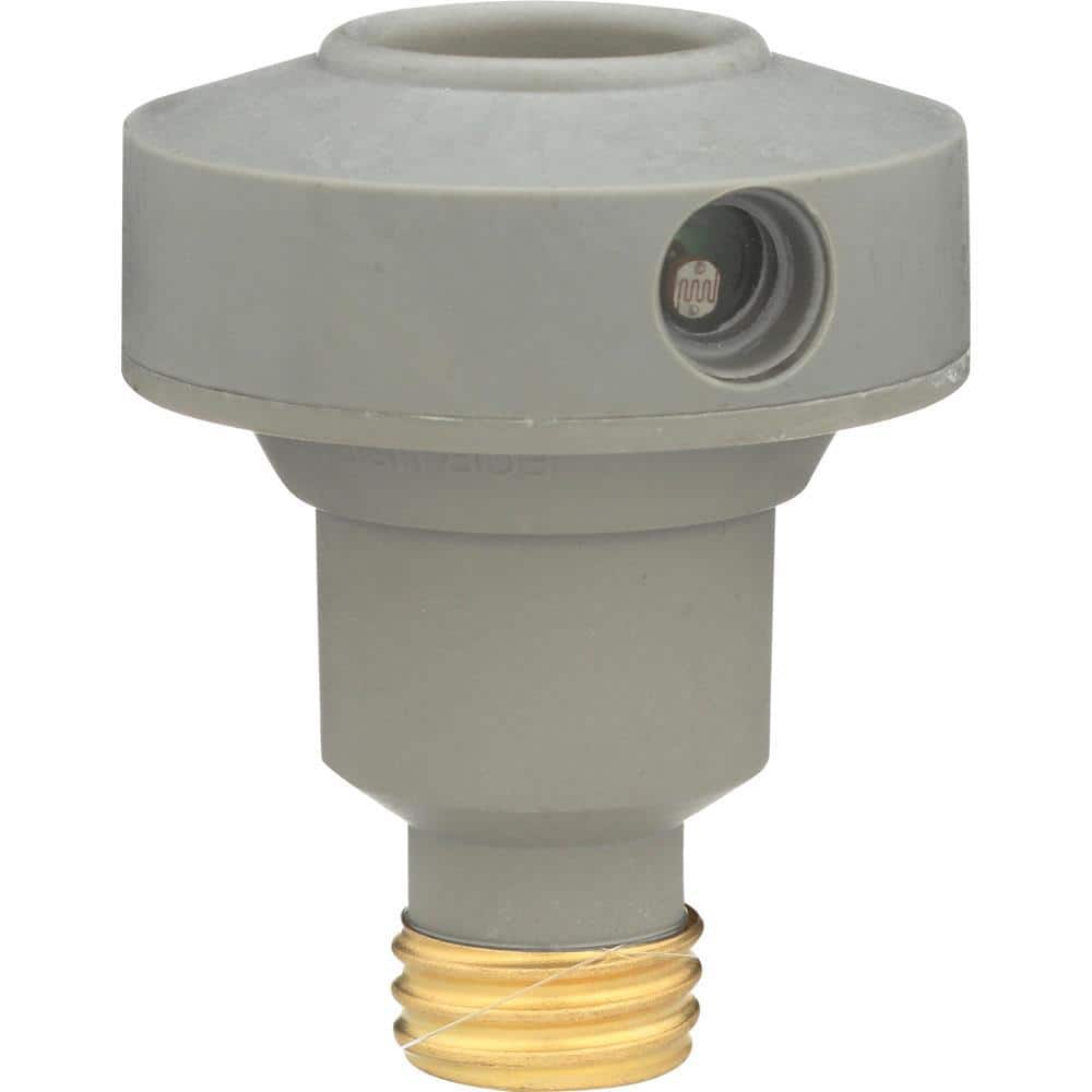 Westek 150-Watt Screw-In Dusk to Dawn Light Control, Gray (2)