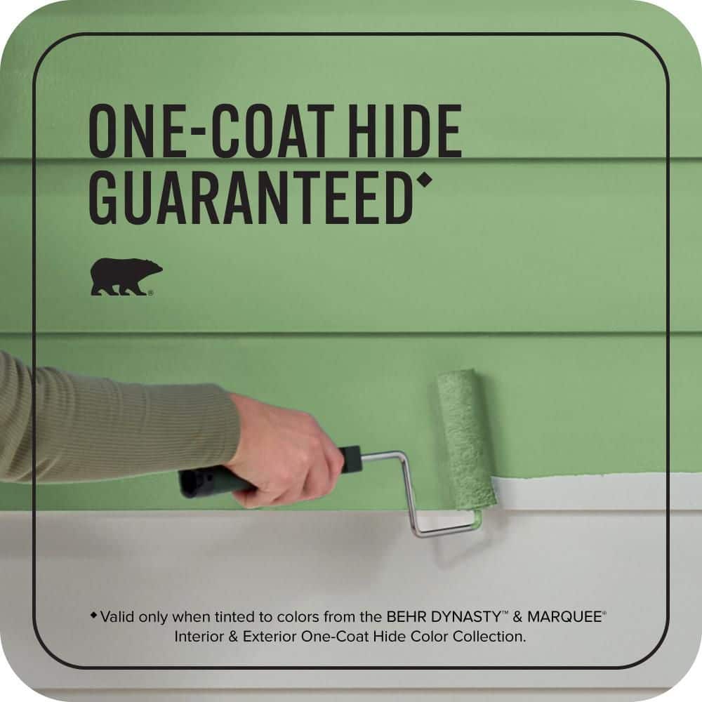 BEHR MARQUEE 1 gal. #440D-5 Pesto Flat Exterior Paint & Primer (3)