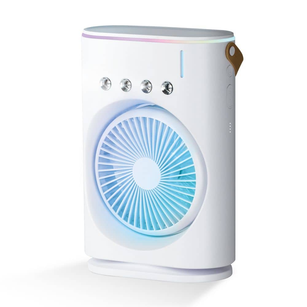 BULLSEYE Misting Fan 130 CFM 3 Speed Portable Evaporative Air Cooler for 100 sq. ft.