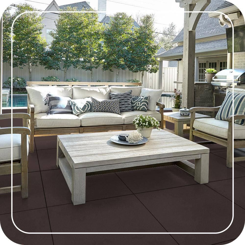 BEHR PREMIUM #PPU5-20 Textured Low-Lustre Enamel Interior/Exterior Porch and Patio Anti-Slip Floor Paint (3)