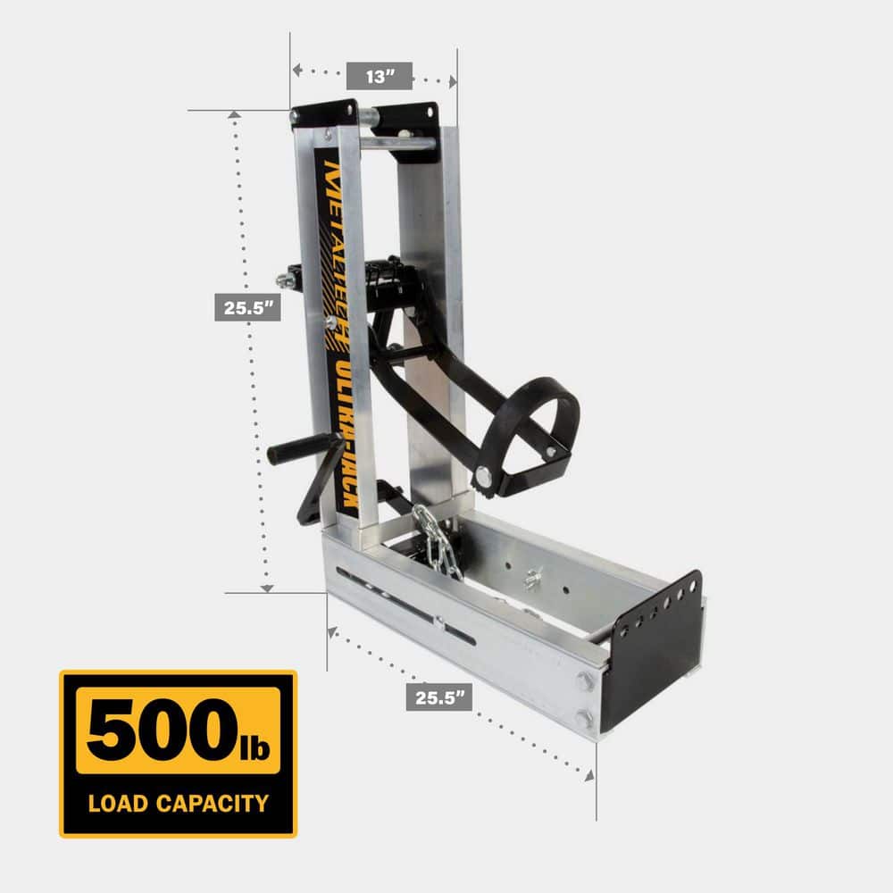 MetalTech Ultra-Jack 25-1/2 in. W x 13 in. D x 25-1/2 in. H Aluminum Pump Jack for the Ultra-Jack Aluminum Scaffolding System (3)