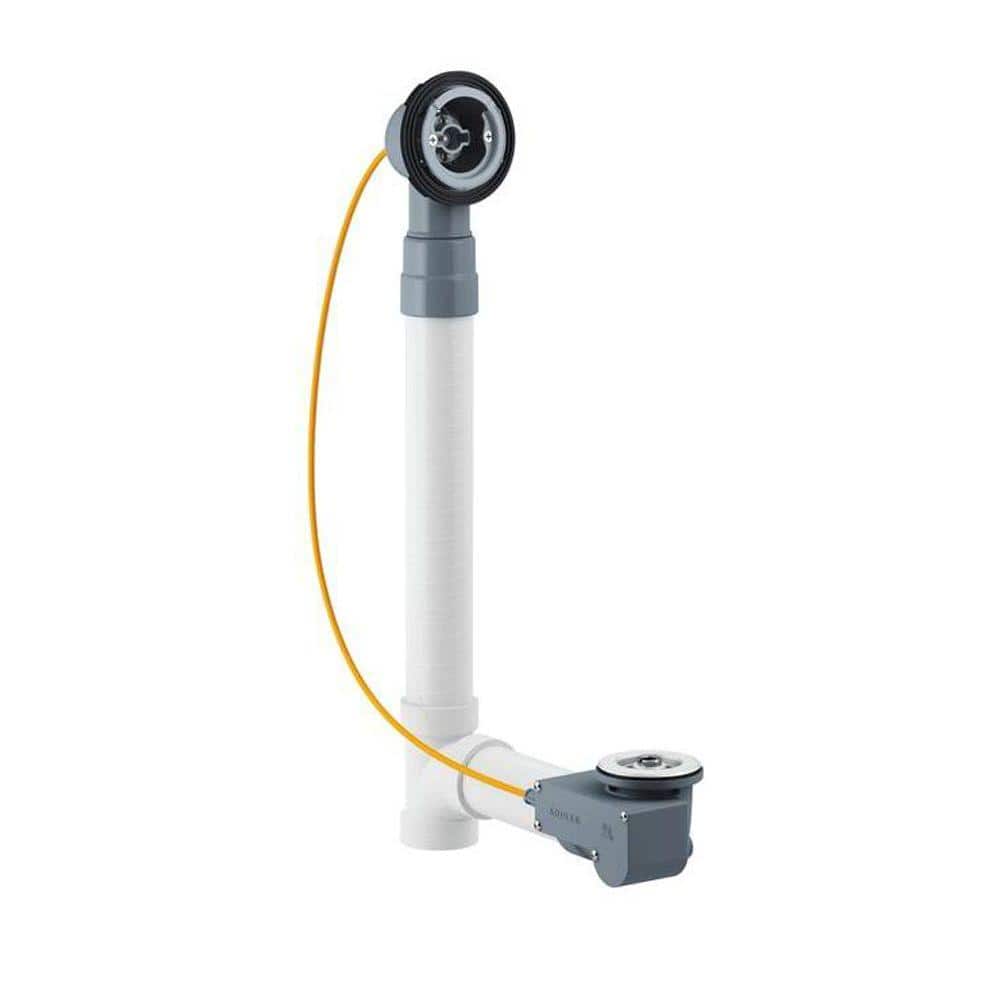 KOHLER PureFlo Rough-In Cable Bath Drain in White (1)