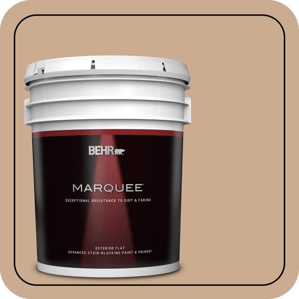 BEHR MARQUEE 5 gal. #N250-3 Pottery Wheel Flat Exterior Paint & Primer
